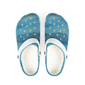 Original wave design watercolour (Jenifergcreates) EVA Foam Rubber Shoes (AOP)